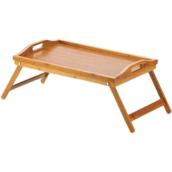 Bamboo Bed Tray with Folding Legs Home Lap Desk Bed Serving Tray