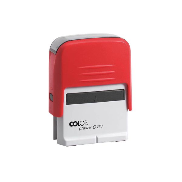 Colop C20 Self Inking Rubber Stamp - Copy Only - Red Ink
