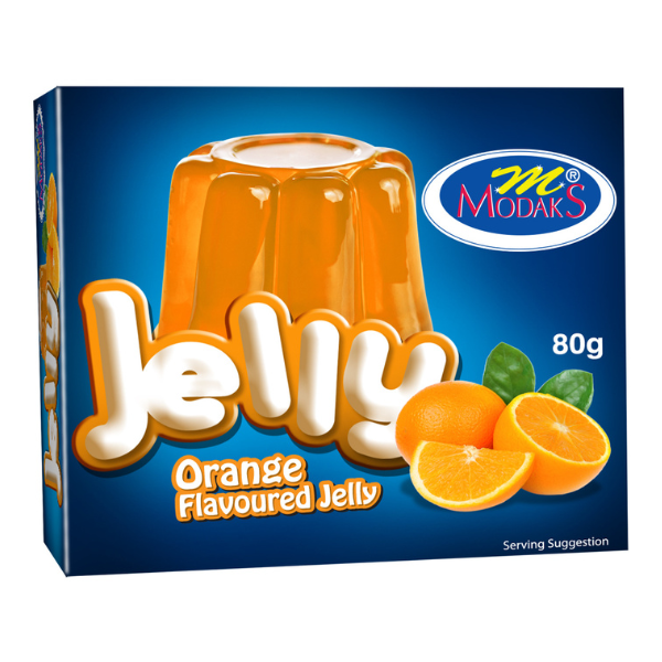 Modaks Orange Jelly 6 x 80 g
