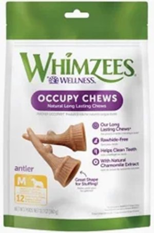 Whimzees - Medium Antler Value Bag (12pc) x1
