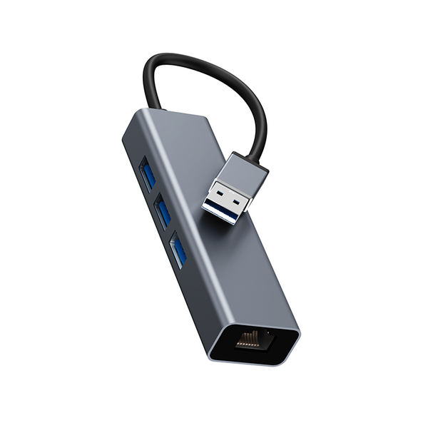 MR A TECH USB 2.0 To Ethernet Rj45 Lan &amp; 3 Port USB 4 IN 1 V6.2 FOR MacBook