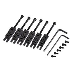 6Pcs Metal Guitar Locked String Saddles for Floyd-Rose Tremolo