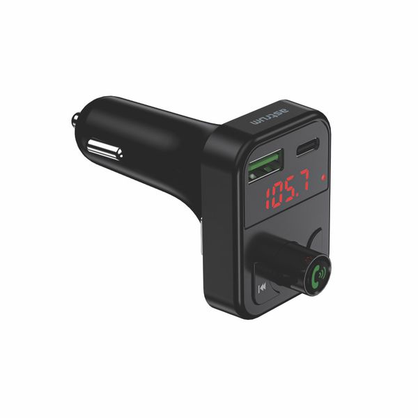 Astrum FM310 Car Handsfree Kit with BT FM Transmitter Charger &amp; USB Play