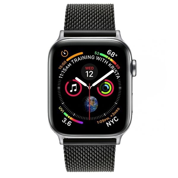 Colton James Mesh Strap for Silver 40mm Apple Watch - Rose Gold