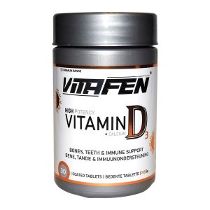 VITAFEN Vitamin D3 1000iu &amp; Calcium Tablets - 30's