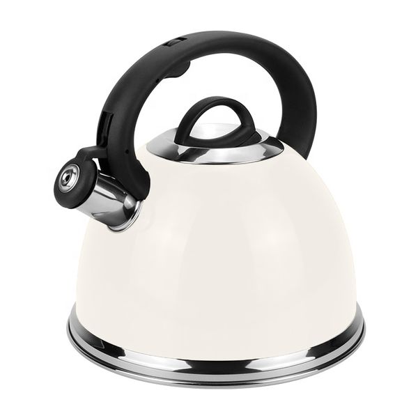 Stainless Steel Stovetop Loud Boiling Whistling Kettle - 3 litres