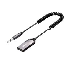 Audio Adapter, Wireless Bluetooth 5.0 to AUX, Built-in Microphone, Car Kit