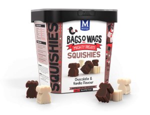 Montego Bags O' Wags - Squishies Chocolate &amp; Vanila Dog Treats 500 g