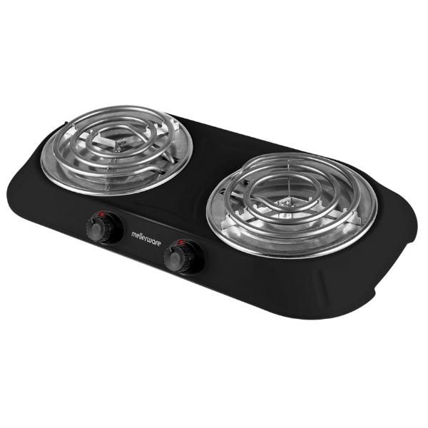 Mellerware - Hotplate Double Powder Coat Spiral Plate 2000W "Helios