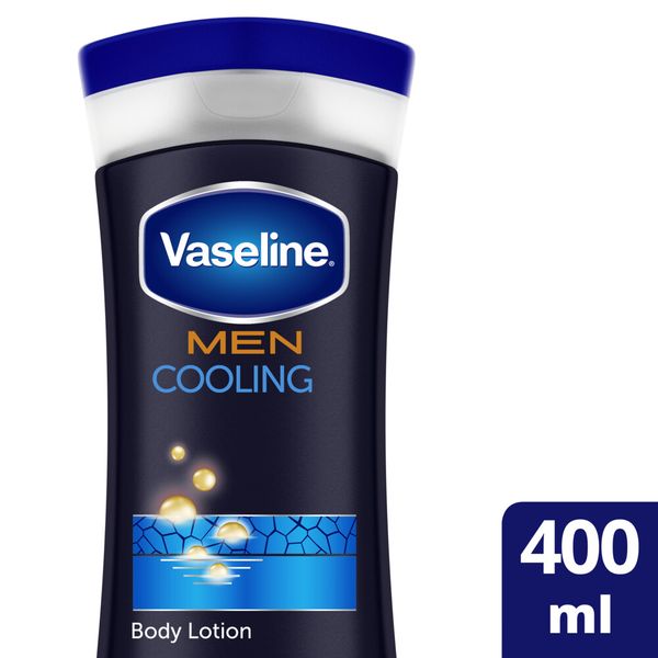 Vaseline Men Cooling Moisturizing Body Lotion for Dry Skin 400ml