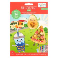 Stephen Joseph Foil Sticker Kit Food