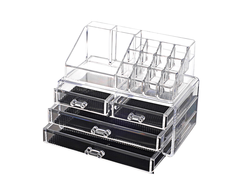 Acrylic Cosmetic Makeup Organizer Storage with Drawers - 6 Drawers