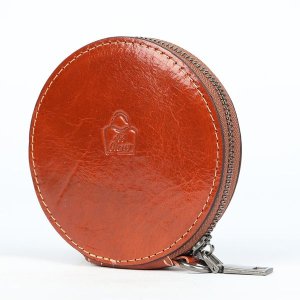 SACLASSY Genuine Leather Coin Wallet Key Holder Case Coin Pouch Best Gift