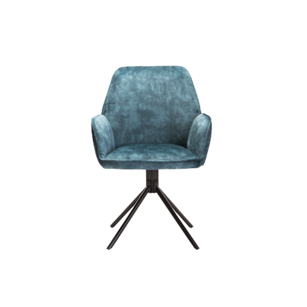 Quinn Deluxe Velvet Dining Chair - Teal