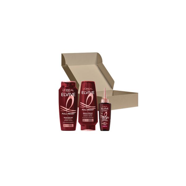LOreal Elvive Full Resist Routine - 3 Set Bundle