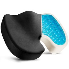Chenshia Ergonomic Gel Seat Cushion Sciatica&amp;Back Pain Relief Office Chair