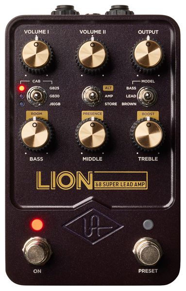 Universal Audio UAFX Lion '68 Super Lead Amp Pedal
