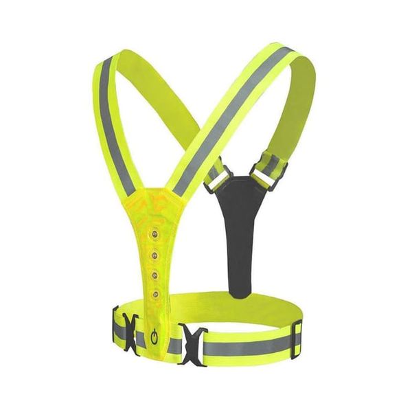 Xtreme Xccessories LED Reflective Running Cycling Security Harness Vest
