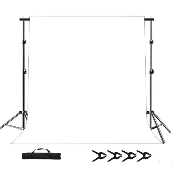 2.88x3m Backdrop Stand Kit-Adjustable Backdrop Support Stand Photography