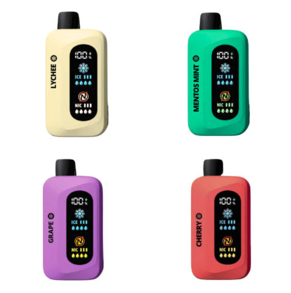 BLVK 40000 Puffs Disposable Vape - Icy Variety (Pack of 4)