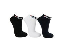 Fila Men's Stallone Ankle Socks 3 Pack - Size 6-11