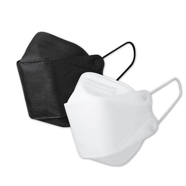 Pack Of 100 KF94 Masks-50 White &amp; 50 Black