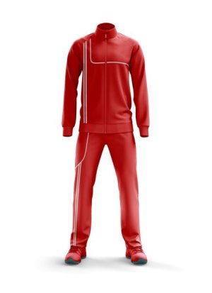 Ronex Tracksuit Rc-2003 Tricot Red/White
