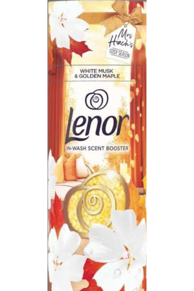 Lenor In-Wash Scent Booster Beads 176g White Musk &amp; Golden Maple