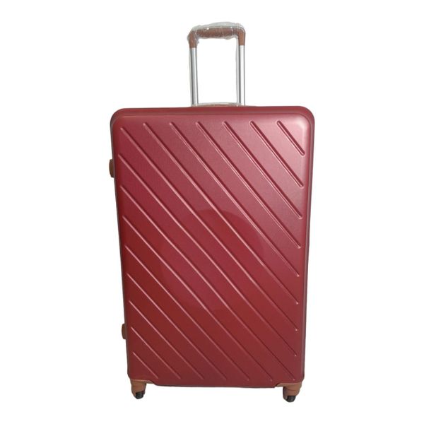 1 Piece Hard Outer Shell Luggage Set Premium ZT - White
