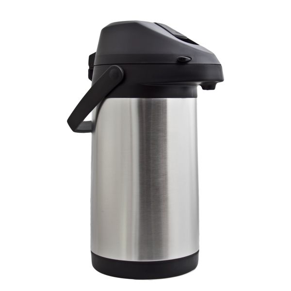 Regent Vacuum Airpot Double Wall Pump Action St Steel, (3lt)