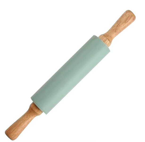 Mini Rolling Pin with Wooden Handle for Baking Pizza