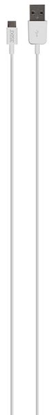 3SIXT 1m Sync &amp; Charge Micro USB Cable - White