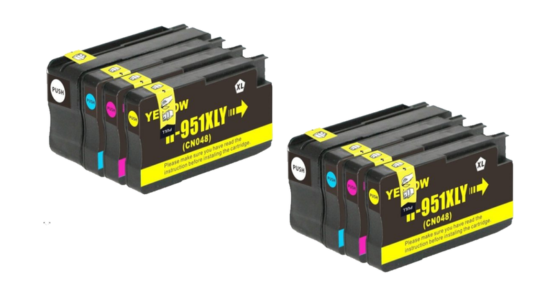 INKWAREHOUSE Compatible with Hp 950XL # 951/950XL/951XL-Multipack X 2