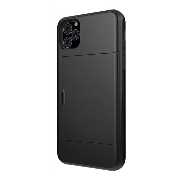 SGP Hard Rugged Case: Safeguard with Hidden Card Slots Compatible with iPhone 11