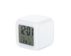 Digital Alarm Clock With LED Color Change