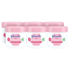 Johnson's Baby Aqueous Cream Lightly Fragranced 6 x 350ml
