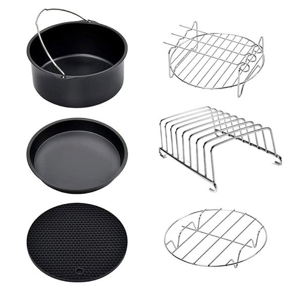 Kitchen Air Fryer Accessories Set of 6