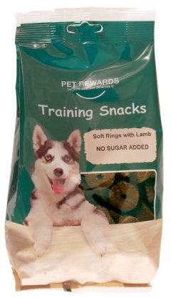 Pet Rewards - Soft Rings Training Snacks - Lamb 500g