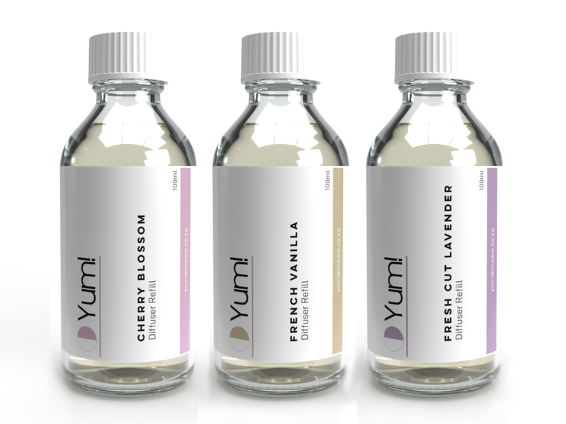 Yum! Fragrances | Diffuser Oil Refill 3 Pack
