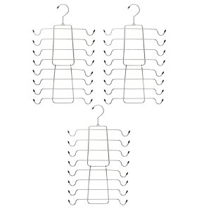 Closet-Organizer Tank-Top-Hanger- 3-Pack, 8 Tier