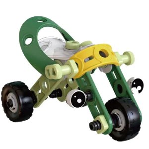 Soft Rubber Puzzle Assembly Cartoon Car