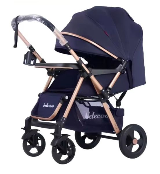 Belecoo High Quality Stroller Travel System Full Size Stroller - Blue
