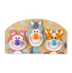 Melissa &amp; Doug Farm Jumbo Knob Puzzle