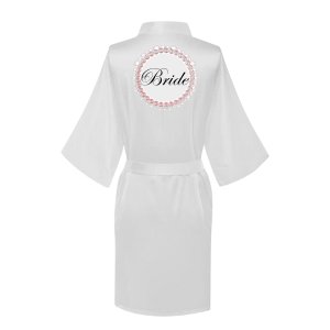 Wedding Bride Printed Summer Gown - Pearl Bride