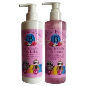 Be Loved by Nature Rose &amp; Vanilla Baby Body Combo