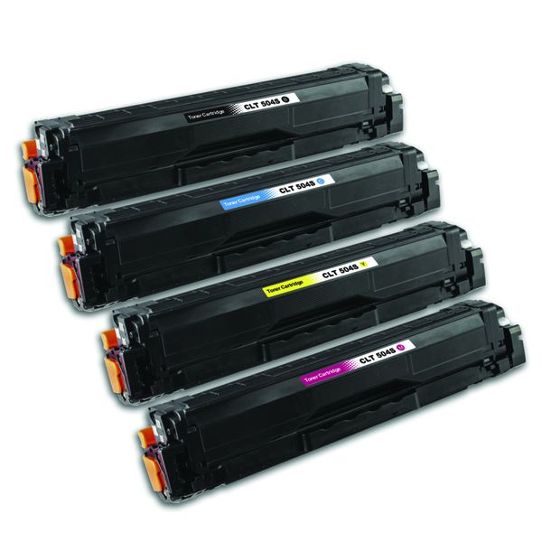 Compatible Samsung CLT-504 Multipack Toner Cartridges- B/C/M/Y