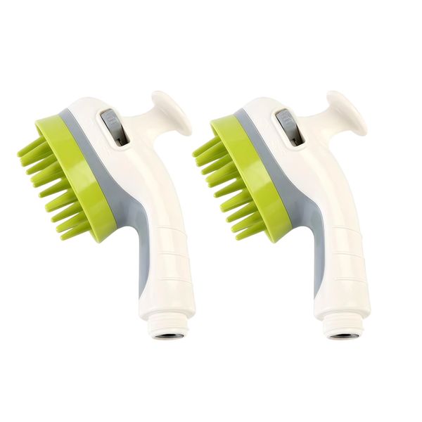 Pet Bath Massager Handheld Sprayer &amp; Shower Head-2pcs