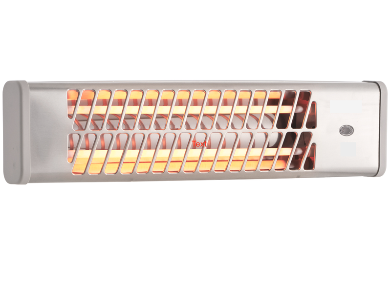 1200w Quartz Patio Or Bathroom Heater Wall Mounted