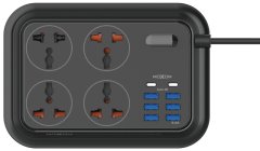 2m 12 Port Power Socket With 8 USB Ports - MX-ST07