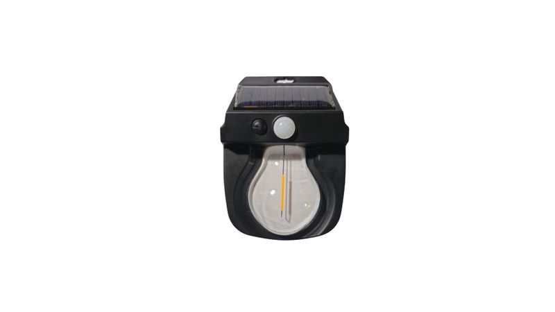 Warm White Solar Lamp With Motion Sensor - Add Atmosphere And Light Outside